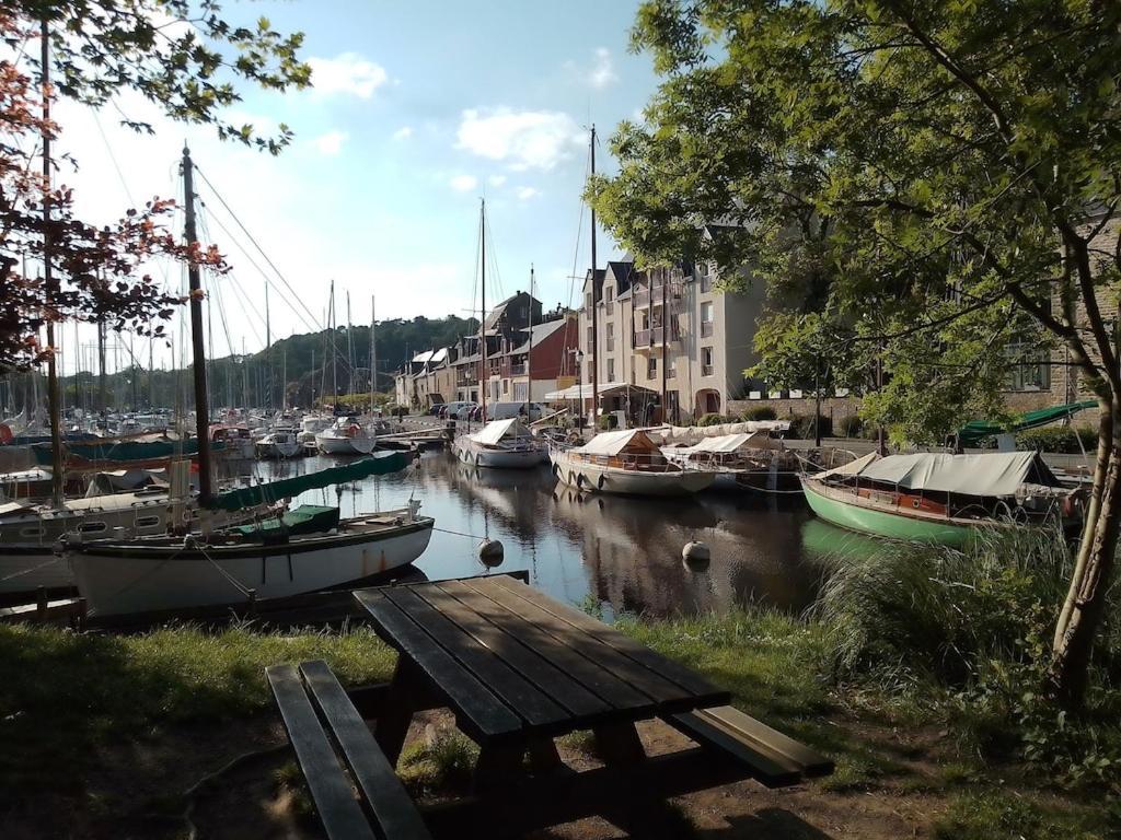Appartamento Le Roche B Férel Esterno foto